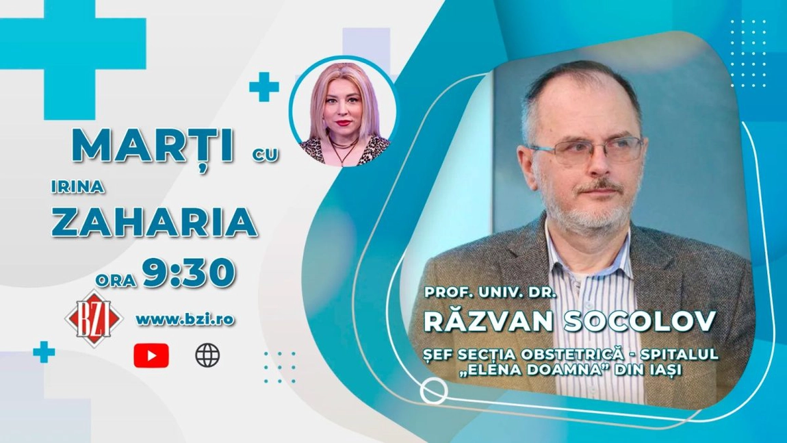 LIVE VIDEO - Prof.dr. Răzvan Socolov, medic obstetrică- ginecologie, Maternitatea 