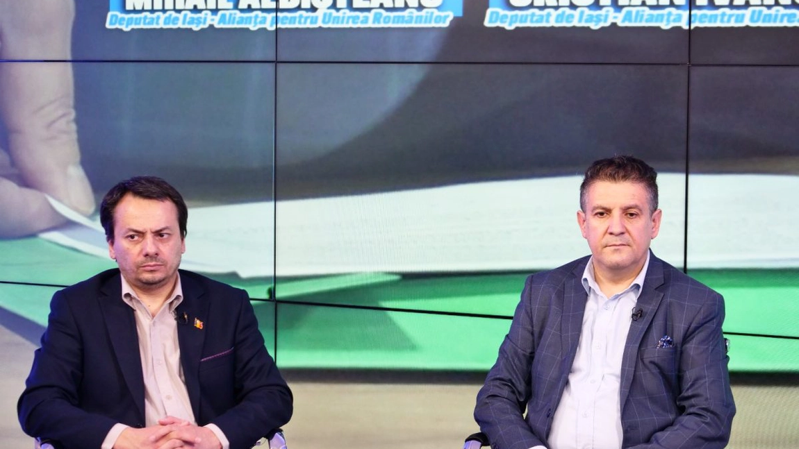 Deputaţii AUR de Iaşi, Mihail Albișteanu și Cristian Ivănuță despre legile Educației la BZI LIVE: 
