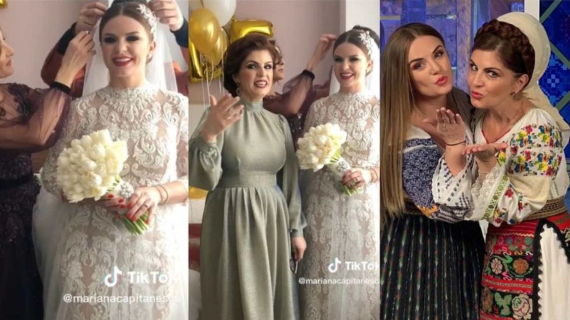 Imaginile cu Marcela Fota în rochie de mireasă au surprins pe toată lumea. De fapt, este vorba despre nunta din 2019