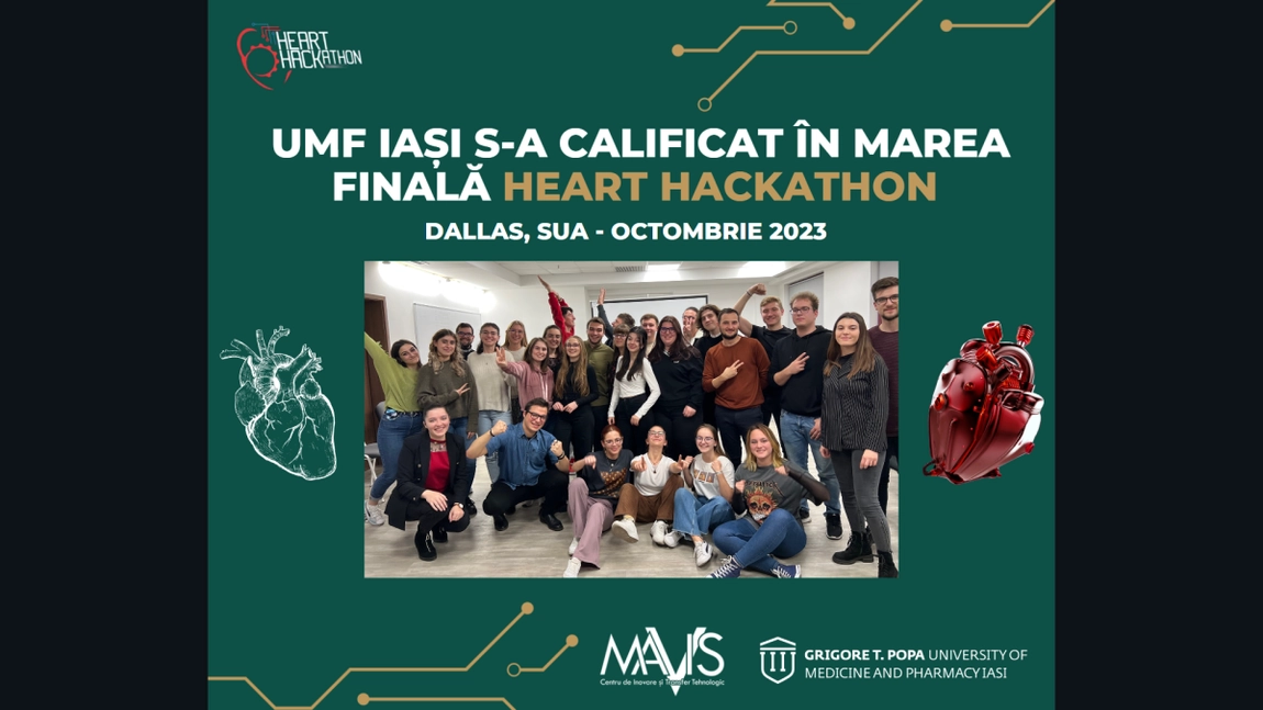UMF Iași, în finala competiției mondiale pentru realizarea unei inimi artificiale