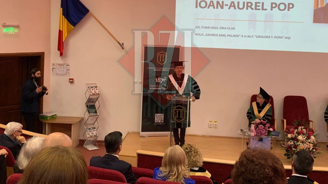 Ioan-Aurel Pop, preşedintele Academiei Române, a primit titlul de Doctor Honoris Causa! - FOTO, VIDEO