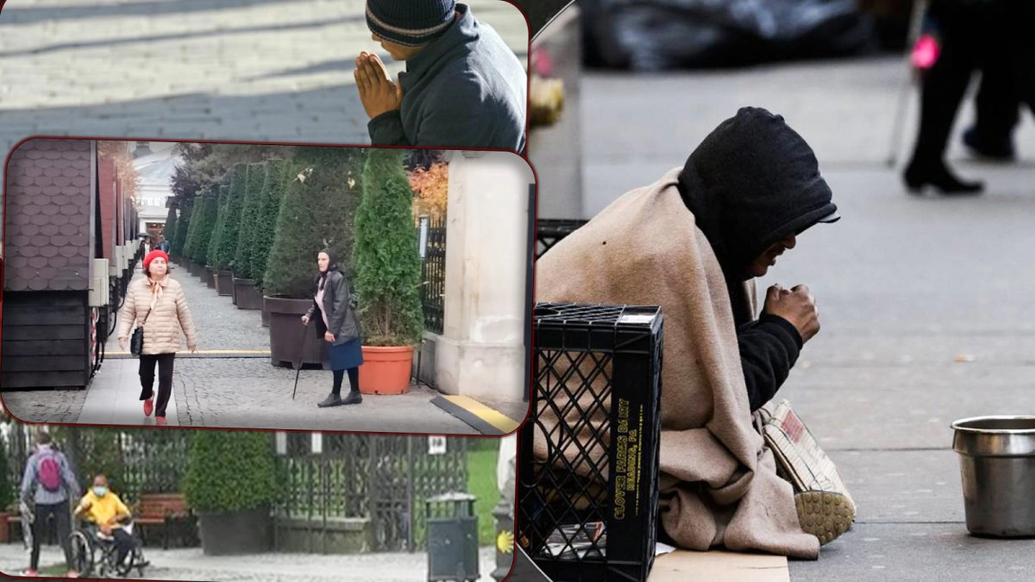Pietonalul Ștefan cel Mare și Mitropolia Moldovei și Bucovinei sunt zonele cu cea mai mare frecvență a cerșetorilor. Amenzile pot ajunge până la 500 de lei - FOTO