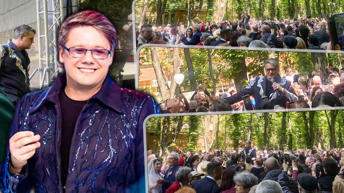 Un fel de minune, în Parcul Expoziției! O bătrână s-a ridicat din scaunul cu rotile când „Sfântul” Fuego a urcat pe scenă - FOTO