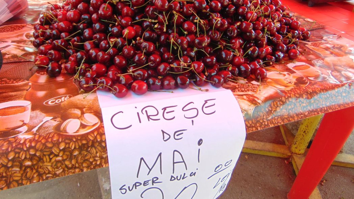 Câți lei costă 1 kilogram de cireșe românești? Multe persoane au crezut că este o eroare