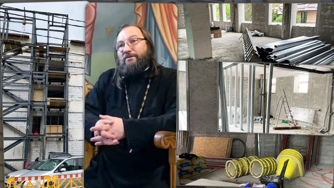 Primul spital social din Iași, construit de către părintele Dan Damaschin, va fi gata până la finalul anului 2023 - GALERIE FOTO