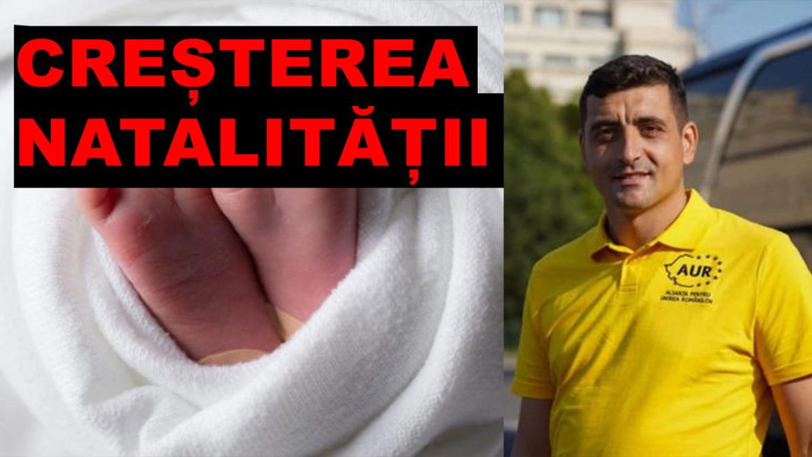 Soluția din programul de guvernare AUR pentru creșterea natalității: Chirii gratuite pentru aceste familii