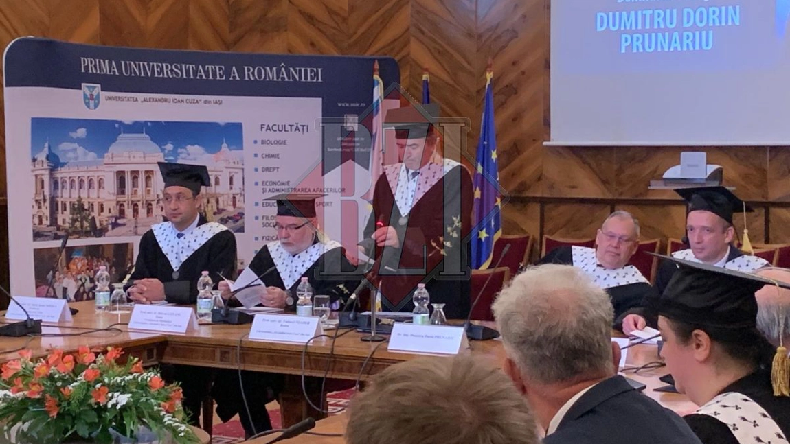 Dr. ing. Dumitru Dorin Prunariu a primit titlul de Doctor Honoris Causa din partea UAIC Iași! - FOTO
