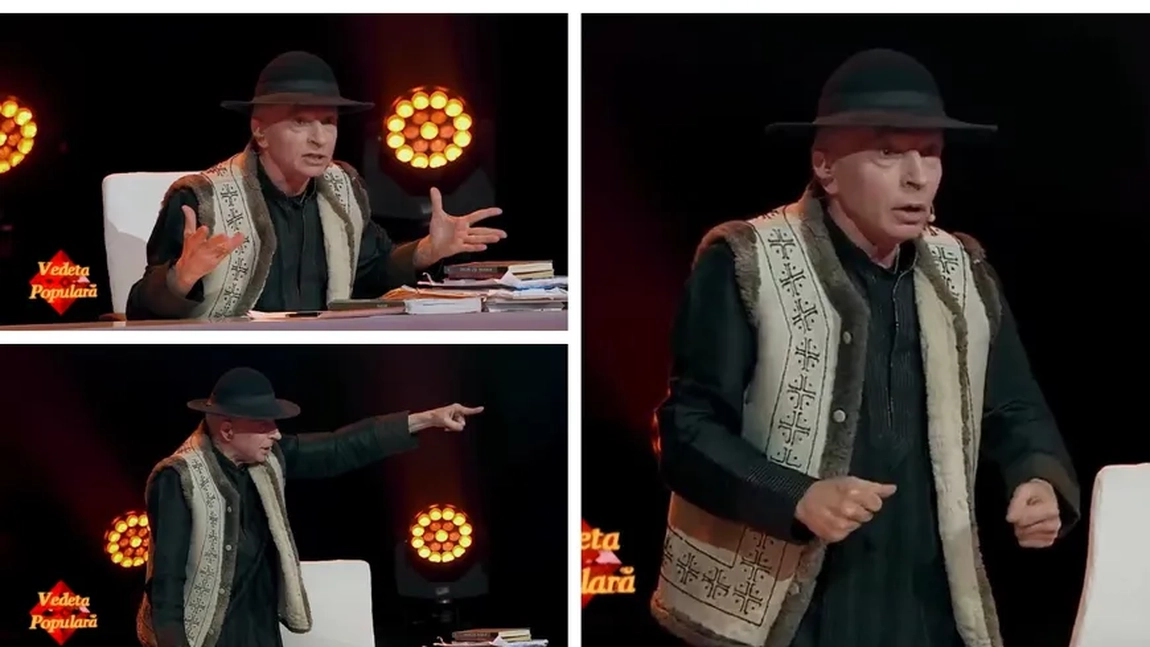Grigore Leșe a șters pe jos cu o tânără artistă. Totul s-a întâmplat în direct