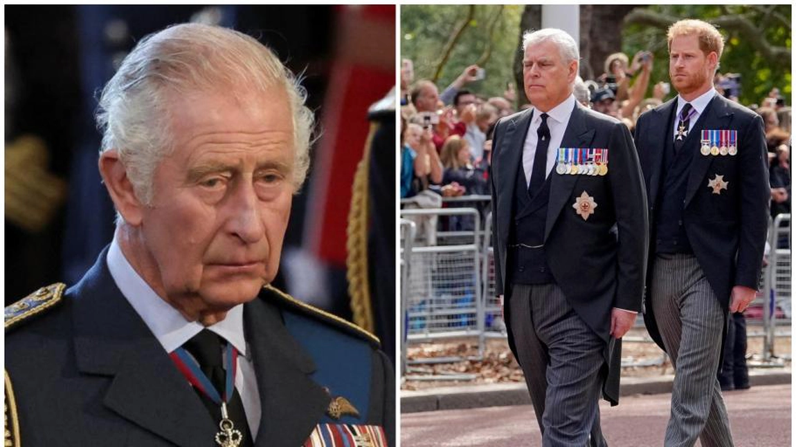 Motivele pentru care prinții Harry și Andrew vor fi ținuți la distanță la încoronarea regelui Charles