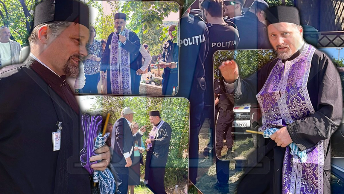 În acest an, de Sfinții Constantin și Elena, lui Ștefan Bercaru nu i s-a mai interzis intrarea în cimitirul din Bohotin! Pr. Iulian Andrei: „Am încercat să evităm orice prilej de neliniște” - FOTO/VIDEO