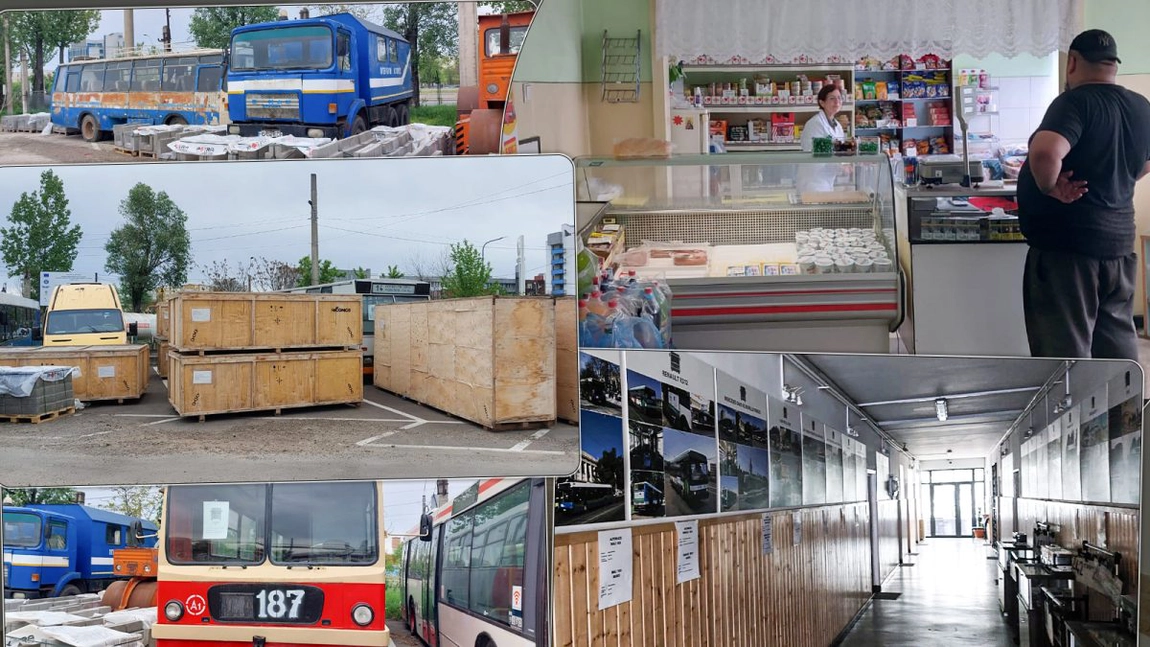 Muzeul CTP Iași s-a transformat temporar într-un depozit. Publicul va avea acces abia după luna iunie - FOTO
