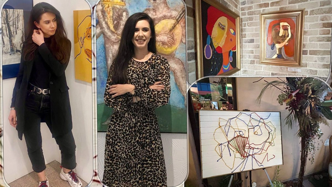 Ce iese din mâinile acestei pictoriţe din Iaşi întrece orice imaginaţie! Ana-Maria Hanganu: „Ne lăsăm influențați pentru a fi acceptați într-o societate falsă” – GALERIE FOTO