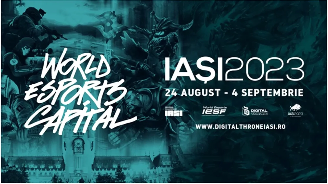 Primăria Iași va da în judecată pe cei care au răspândit informații false despre Campionatul Mondial de Esports