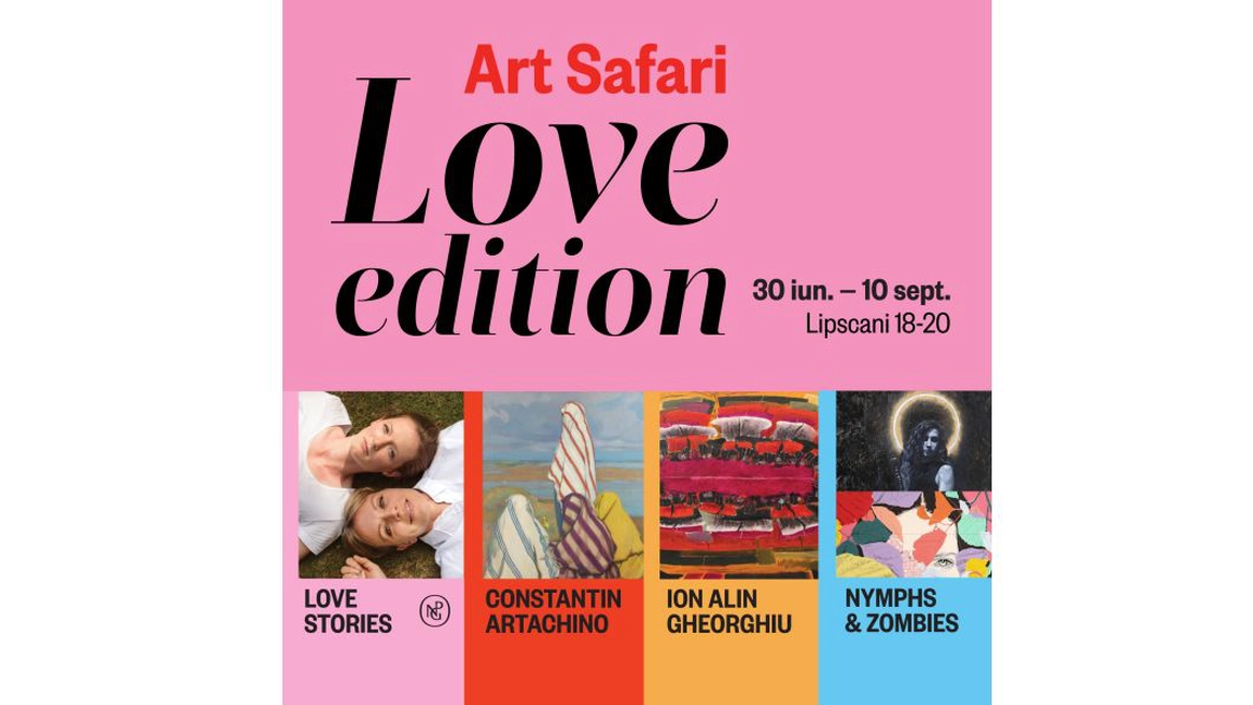 Art Safari Love Edition se deschide din 30 iunie: O nouă colaborare internațională cu National Portrait Gallery, Londra, plus Nimfe și Zombi, o expoziție contemporană cum nu ați mai văzut