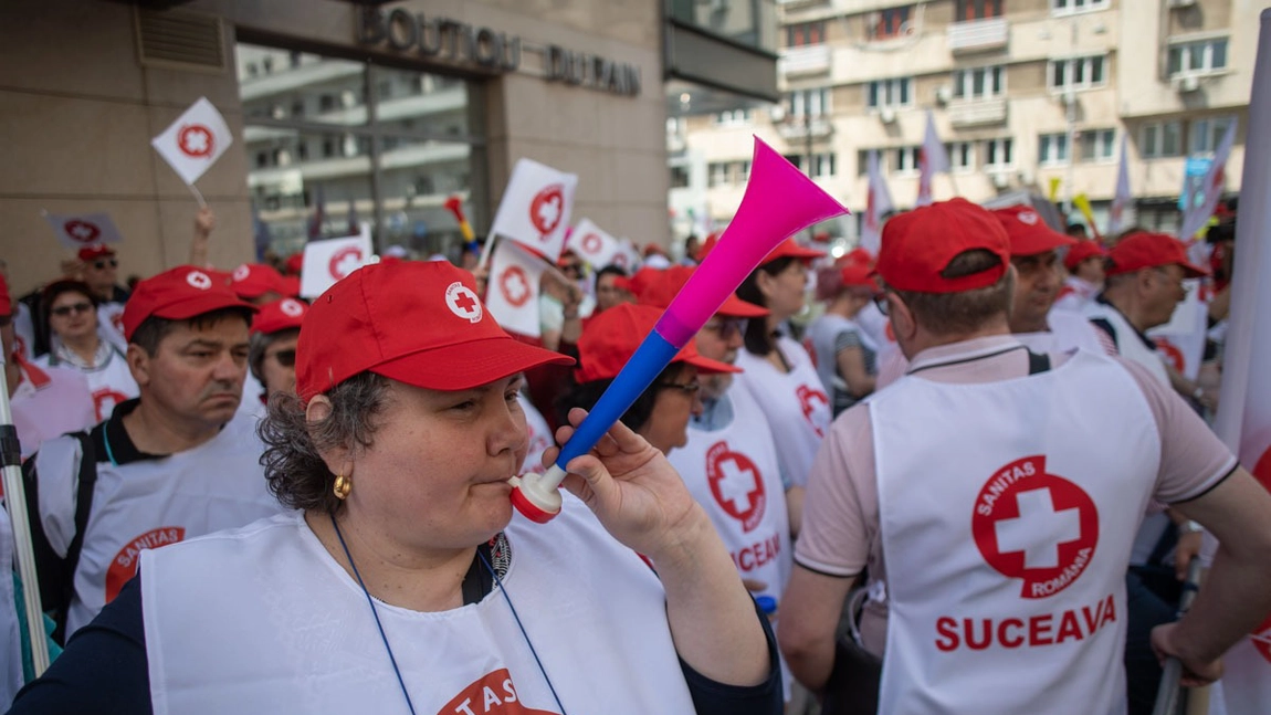 Uniunea TESA din Sănătate anunţă că va protesta în faţa Ministerului Muncii