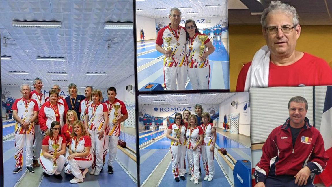 Doi ieșeni cu deficiențe de vedere au obținut medalii în cadrul Campionatului European de Popice: „De zece ani mă pregătesc pentru asta” - FOTO