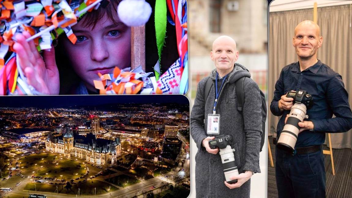 Poveste de viață de copertă! Fotograful ieșean care a uimit Europa cu expozițiile sale lucrează la Kaufland pentru a strânge bani de tratament: „M-am panicat, m-am pregătit de înmormântare” - FOTO