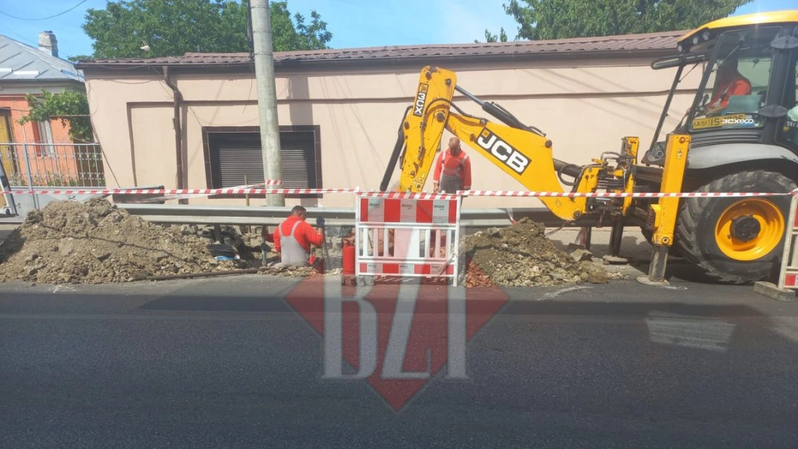 Atenție ieșeni! Trafic îngreunat pe Sărărie după o serie de lucrări ale angajaţilor Delgaz