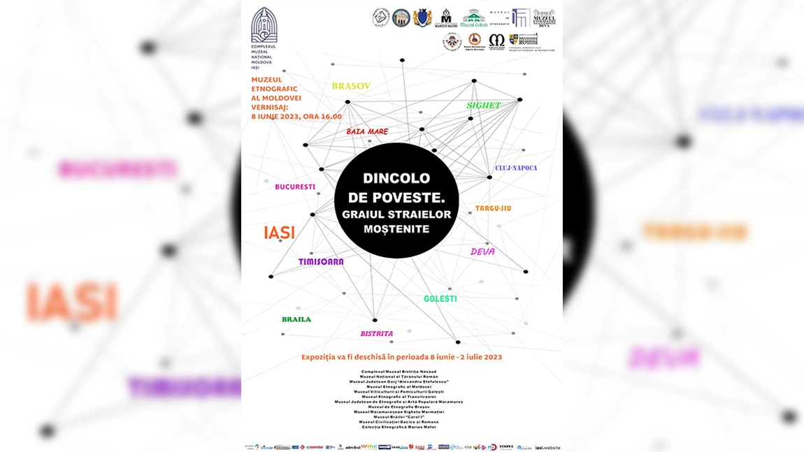 Expoziția „Dincolo de poveste. Graiul straielor moștenite”, la CMNM Iași