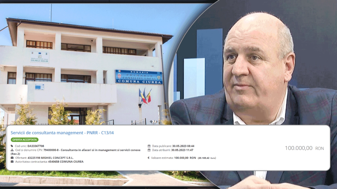 Situație inedită într-o comună din Iași. Primarul a semnat un contract de peste 100 de mii de lei cu o firmă care fabrică parfumuri și cosmetice - FOTO