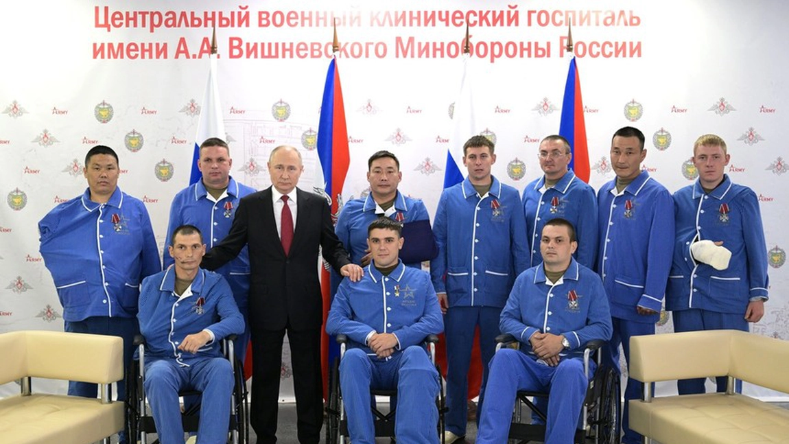 Vladimir Putin, președintele Rusiei: „În ochii oricărui om normal, fiecare dintre voi este un erou”