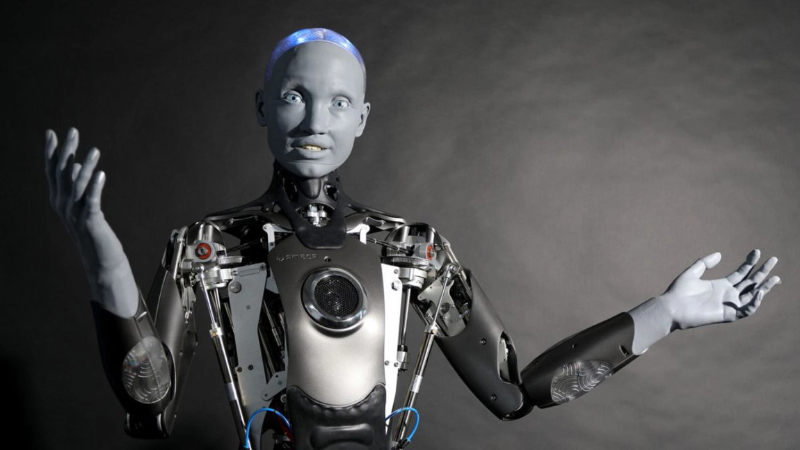 Filmele devin realitate? Ameca, cel mai avansat robot din lume: 