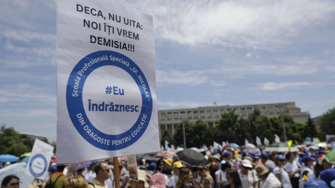 Greva va continua și luni. Ce au anunțat sindicaliștii din Educație