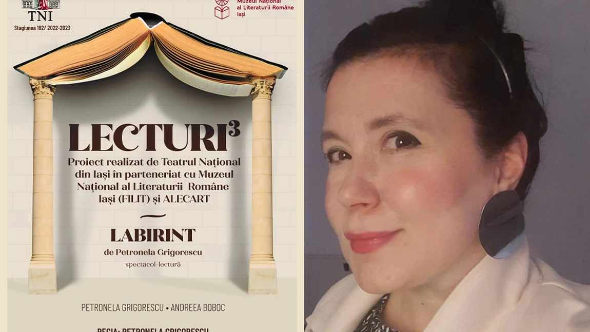 „Labirint” de Petronela Grigorescu, un spectacol-lectură în premieră, la Teatru³ Iași