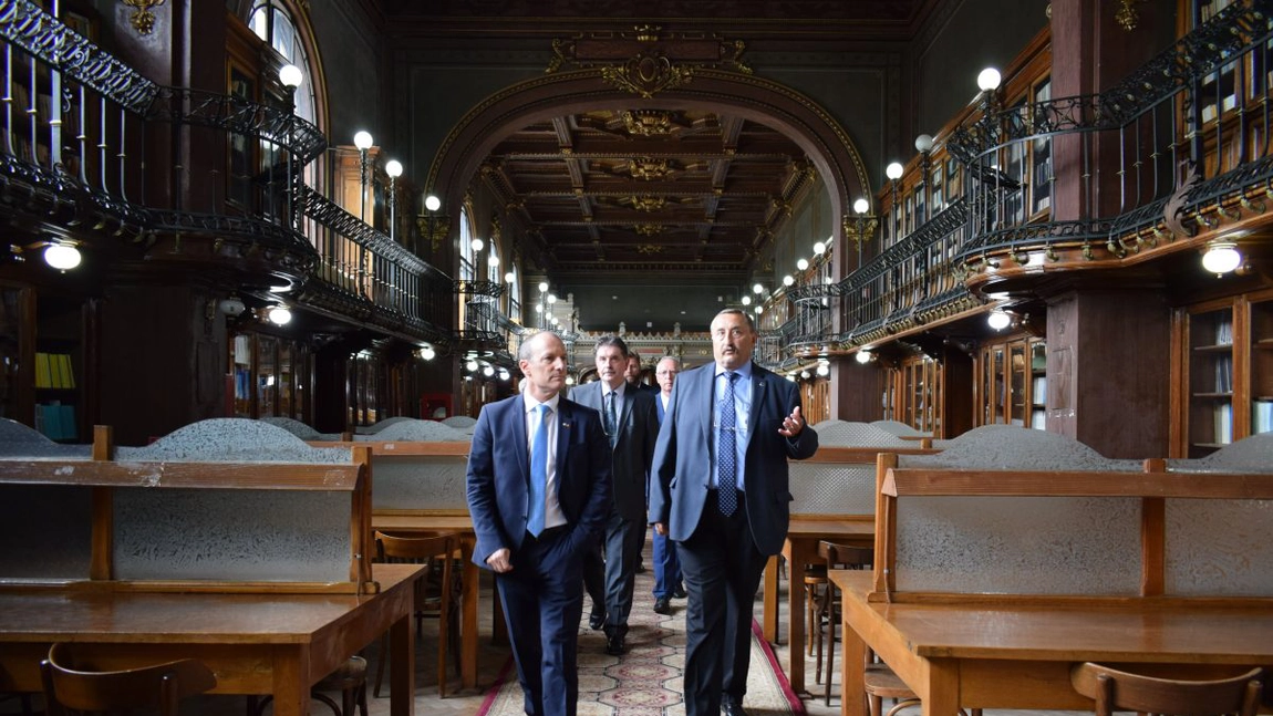 Conducerea TUIASI și Ambasadorul Israelului în România au discutat despre parteneriate academice și cu companii israeliene ce vor să investească în Iași