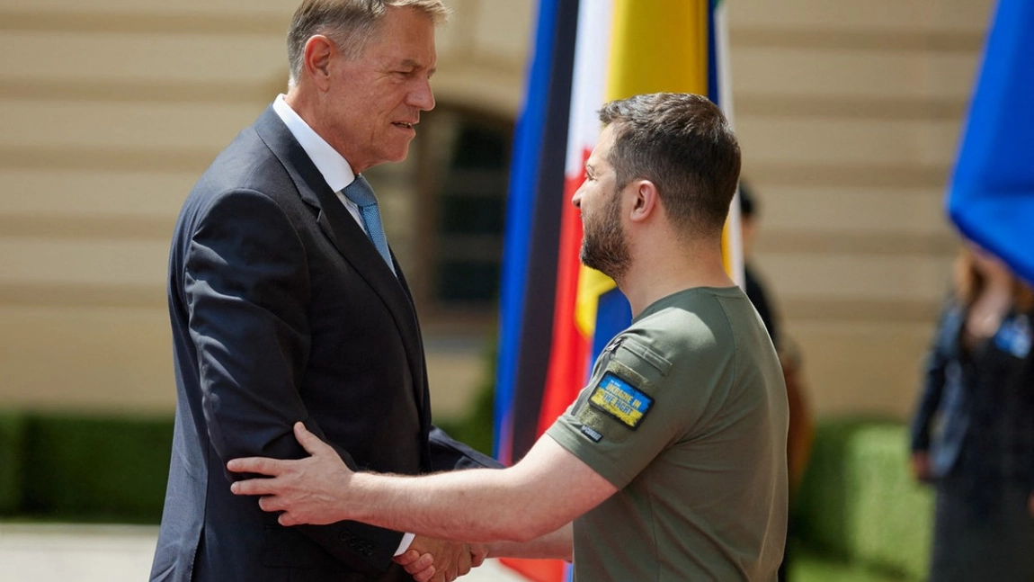 Klaus Iohannis, mesaj pentru Volodimir Zelenski: 