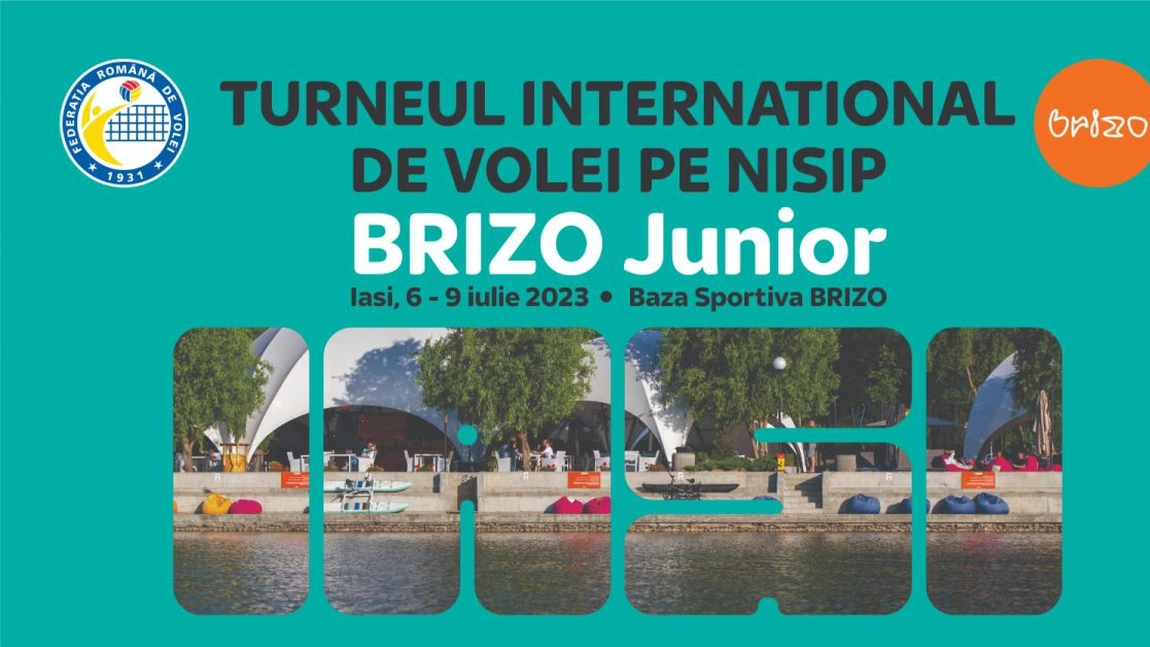 Turneul International de Volei pe Nisip “BRIZO Junior” 6-9 iulie 2023