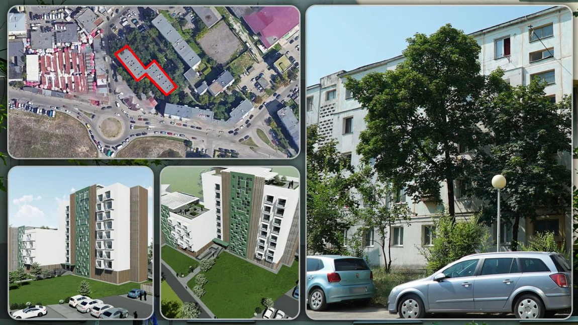Universitatea „Al. I. Cuza” din Iași construiește spații de cazare lângă Piața Nicolina! Un bloc va avea 8 etaje. Au apărut primele imagini - FOTO