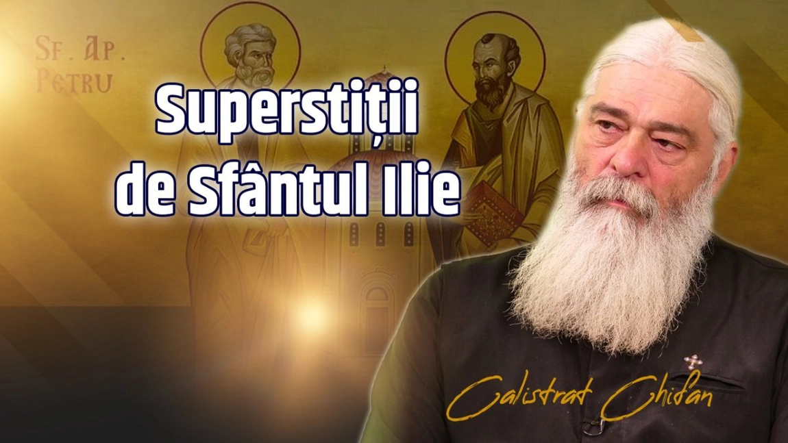 LIVE VIDEO - Sărbătoarea Sfântului Ilie și a Sfintei Mironosițe Maria Magdalena. Părintele Calistrat Chifan, de la Mănăstirea Vlădiceni din Iași, în direct la BZI LIVE