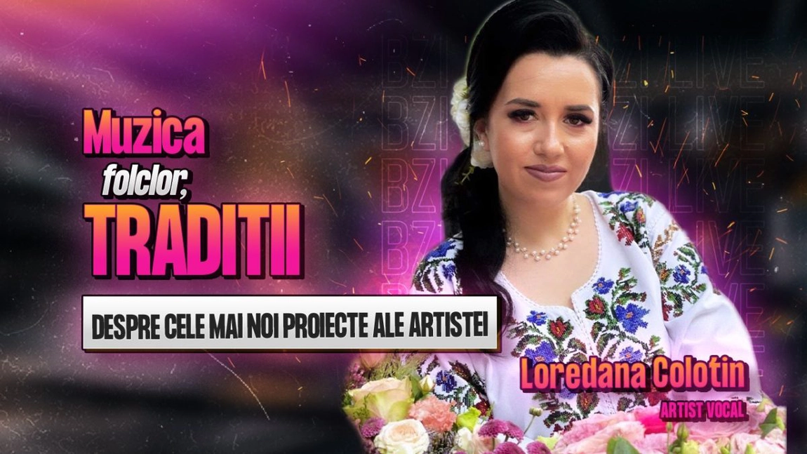 LIVE VIDEO - Loredana Colotin, artist vocal, povestește pentru BZI LIVE despre cele mai noi proiecte ale sale - FOTO