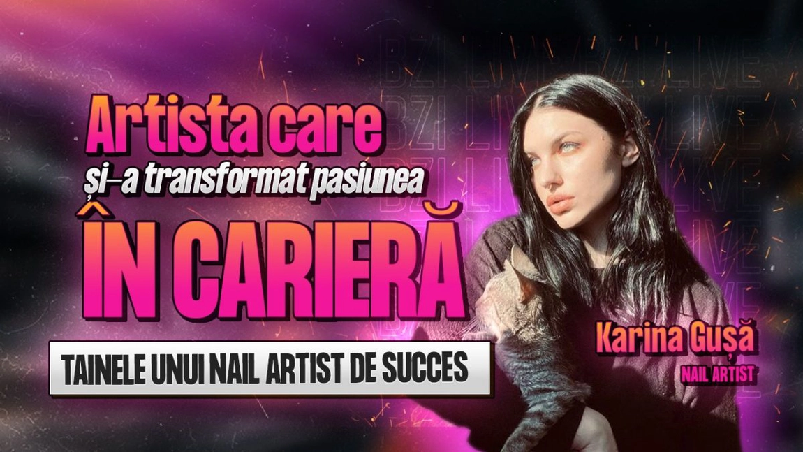 LIVE VIDEO - Cum arată manichiura perfectă pentru vară? Karina Gușă, nail artist, povestește totul pentru BZI LIVE - FOTO