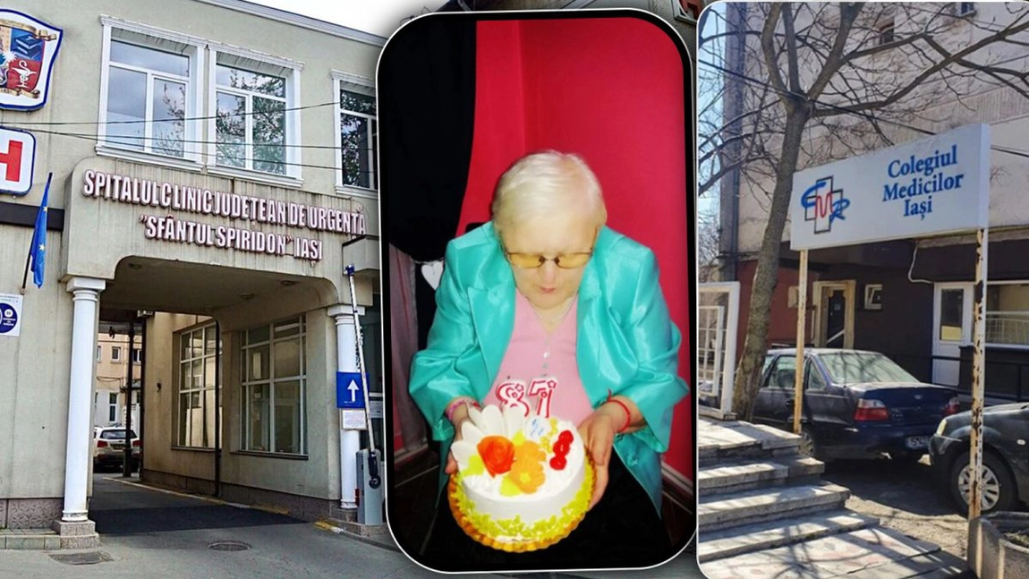 Colegiul Medicilor Iași a hotărât declanșarea procedurii disciplinare împotriva medicilor care i-au acordat asistență medicală Mariei Ciorap! Fiica sa susține că „a murit cu zile” - FOTO
