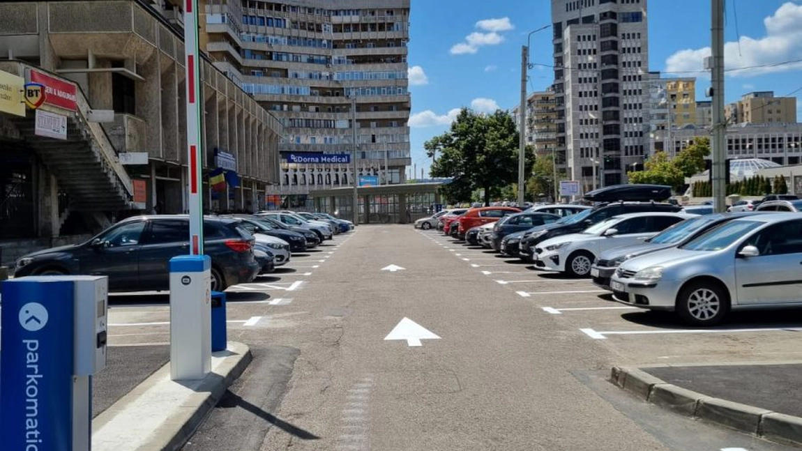 Se redeschide parcarea publică de la Casa Județeană de Pensii