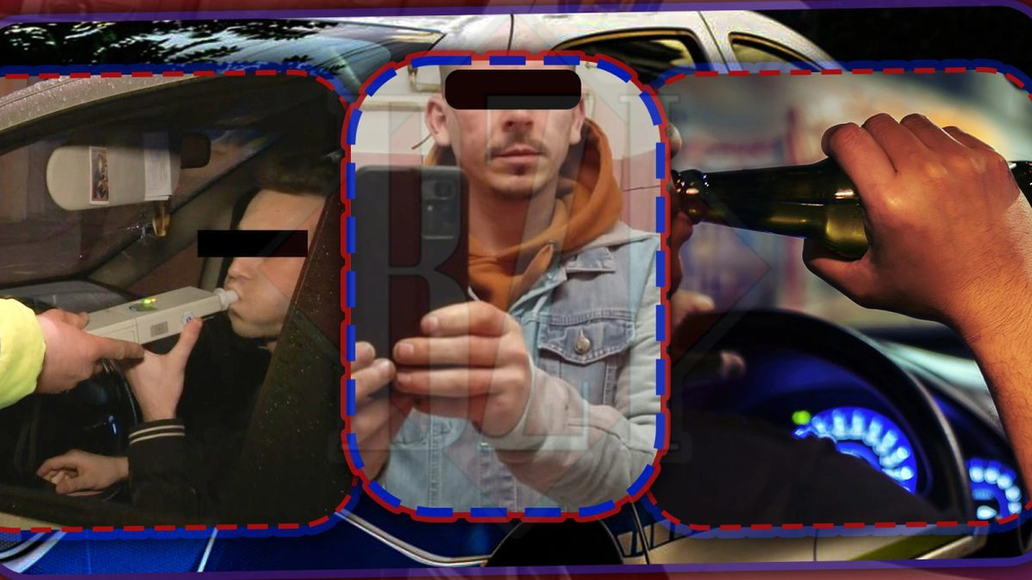 Dacă îl vedeți vreodată în trafic, ar trebui să sunați imediat la 112! A condus fără permis, cu o alcoolemie de peste 3 la mie. A fost blocat de polițiști pe Silvestru - EXCLUSIV