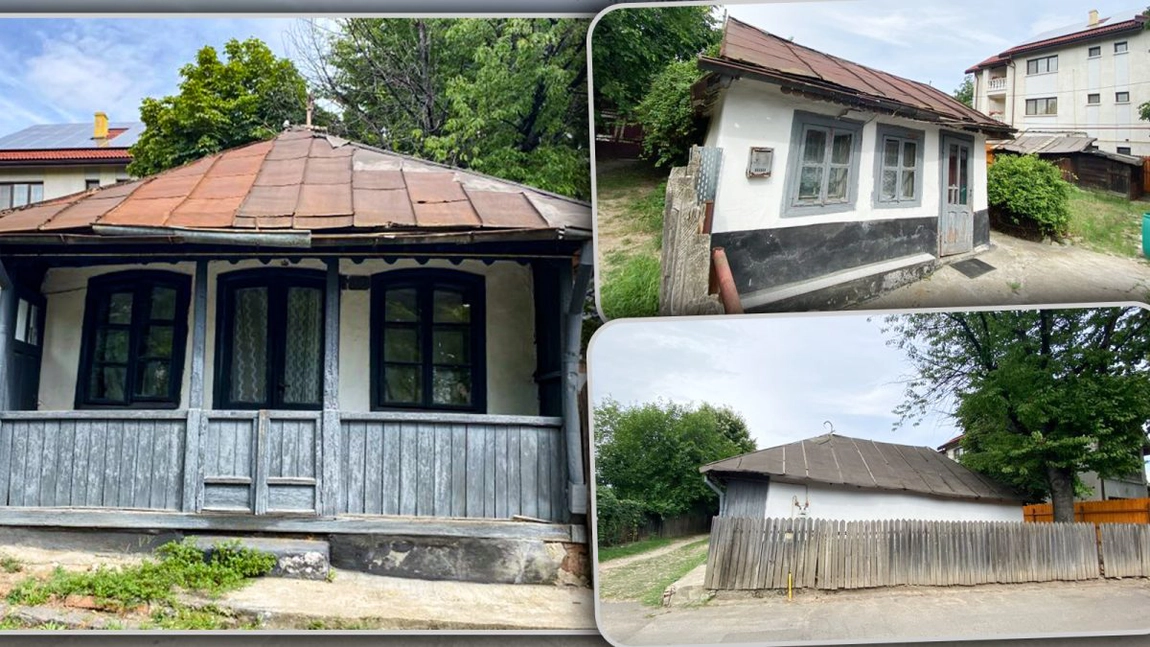 Așa arată o bijuterie arhitecturală! Căsuța care atrage privirile tuturor trecătorilor e situată în inima cartierului Tătărași: „Ar fi frumos ca persoana care o s-o cumpere să o mențină așa” - FOTO