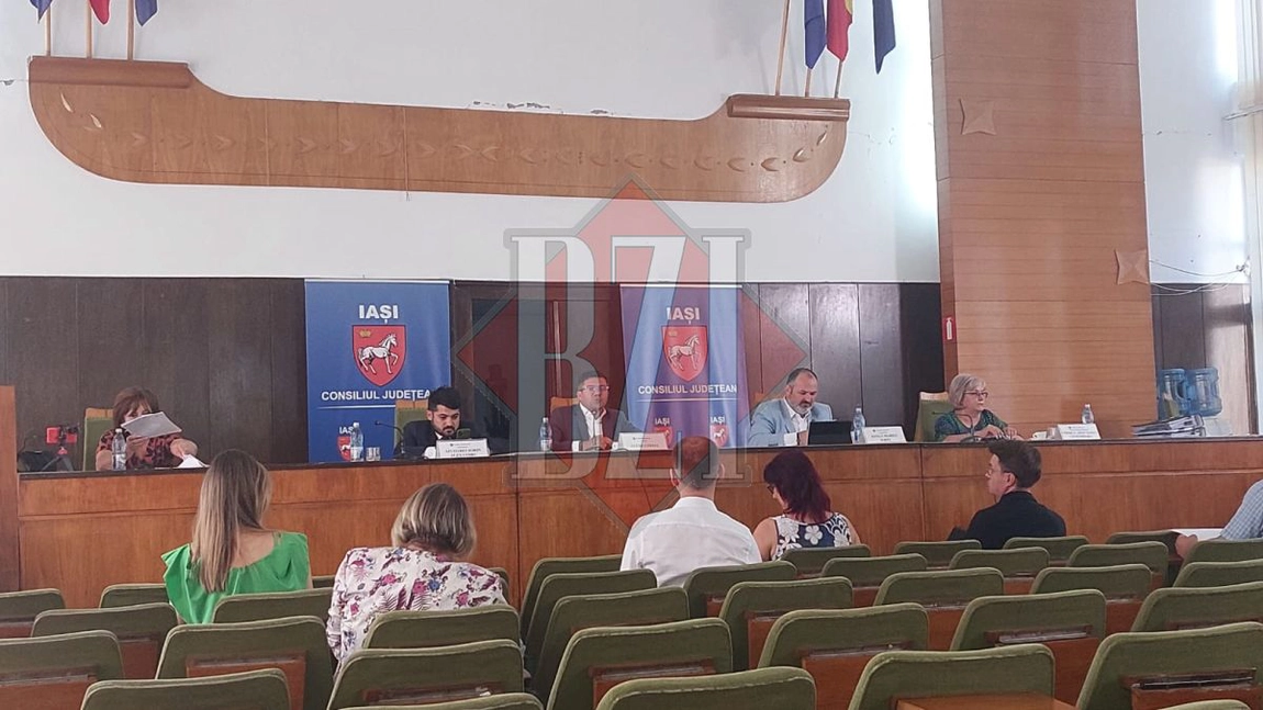 Ședință la CJ Iași. Aleșii județului se reunesc pentru a vota peste 25 de proiecte de hotărâre - LIVE VIDEO, FOTO, UPDATE