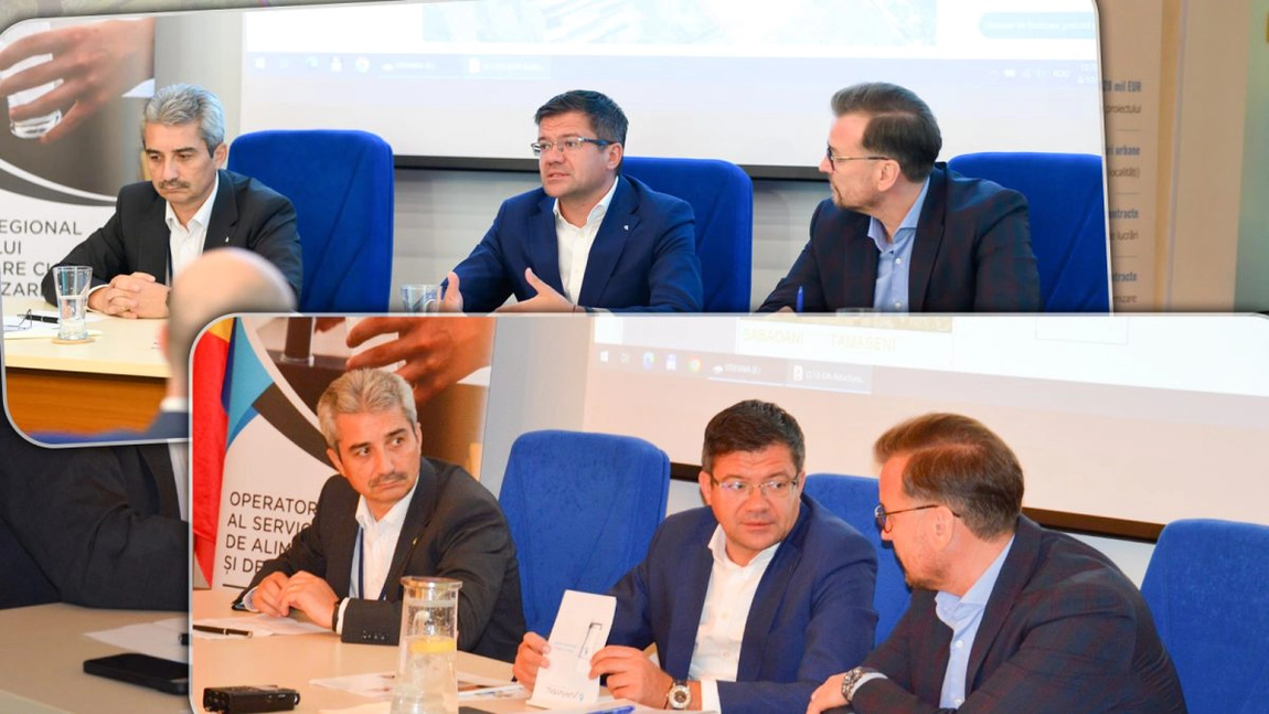 Au fost semnate două contracte importante, privind lucrările de apă şi canalizare. Valoarea acestora este una uriaşă, de peste 275 de milioane de lei