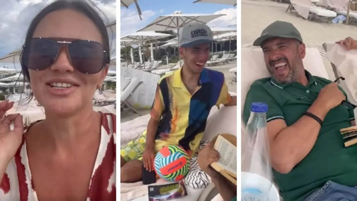 Reacția lui Filip, băiatul lui Mădălin Ionescu, după ce a văzut o femeie topless pe plajă. I se făcuse milă de ea