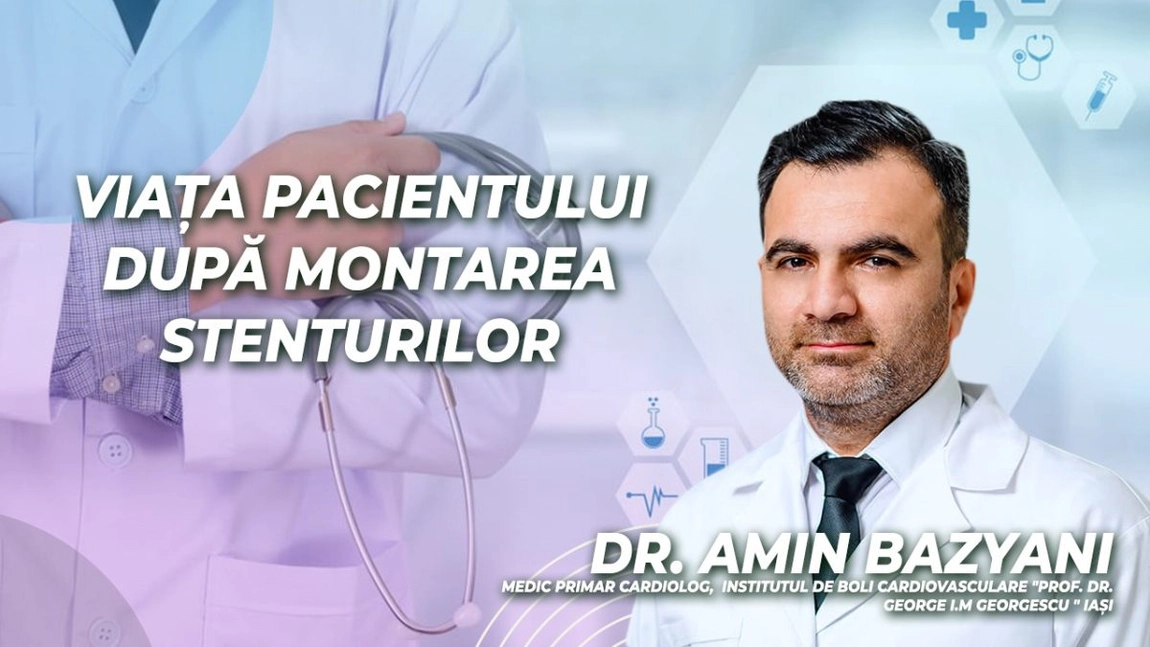 LIVE VIDEO - Dr. Amin Bazyani, medic primar cardiolog, Institutul de Boli Cardiovasculare 