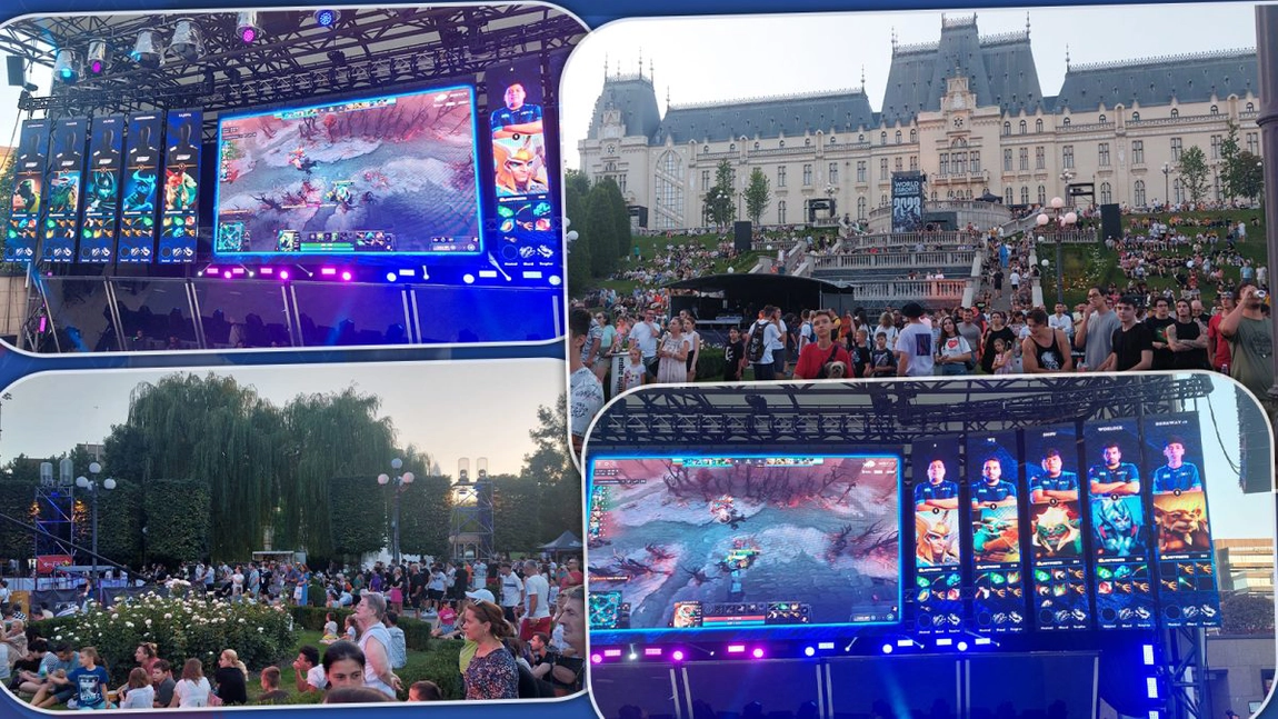 Meciuri intense în primele zile de Esports de la Iași! Naționala României la CS GO a făcut senzație pe scena mare - FOTO
