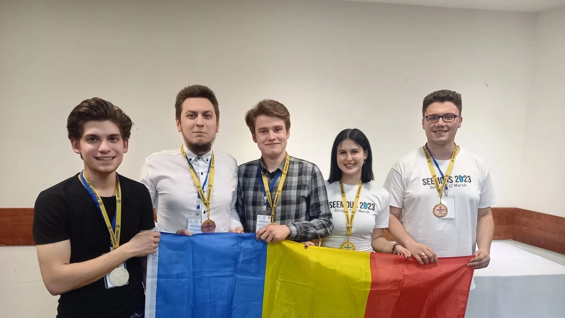 Medalie și mențiune pentru studenții UAIC Iași la International Mathematics Competition for University Students 2023 - FOTO