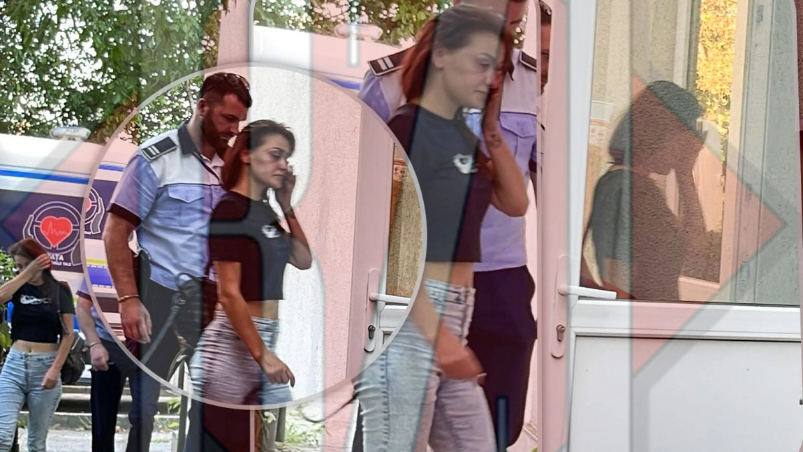 Domnișoara care s-a întrecut cu „șprițul” și a fost blocată în trafic, în Bucium, a ajuns la Poliția Rutieră. Să nu mai facă scandal, a fost băgată pe ușa din spate - EXCLUSIV, FOTO/VIDEO