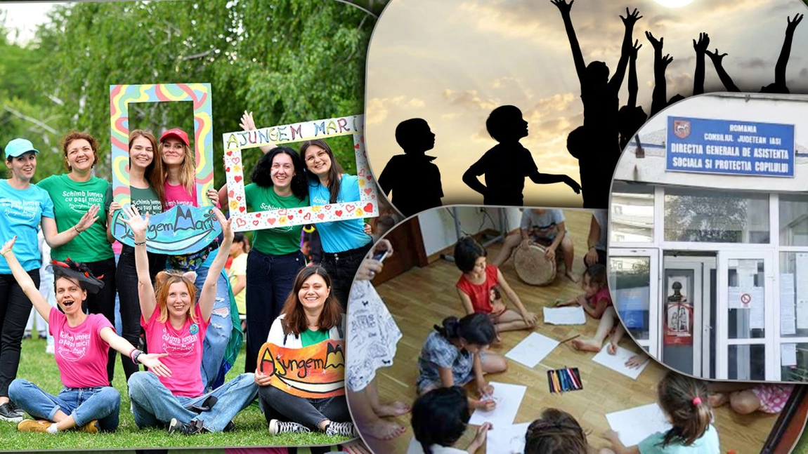 Ajungem MARI caută 50 de voluntari care să le fie alături copiilor din centrele de plasament din Iași