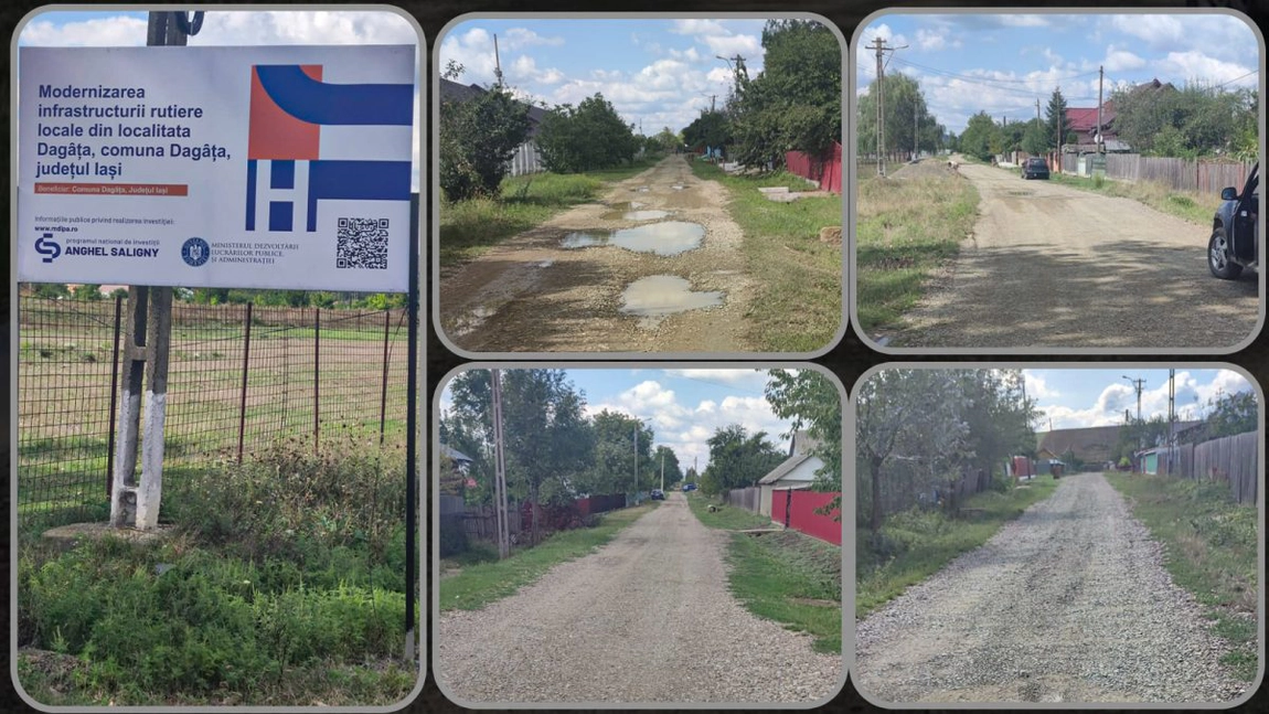 O nouă comună din județul Iași va avea drumuri modernizate! Investițiile guvernamentale ajung la 2 milioane de euro – FOTO
