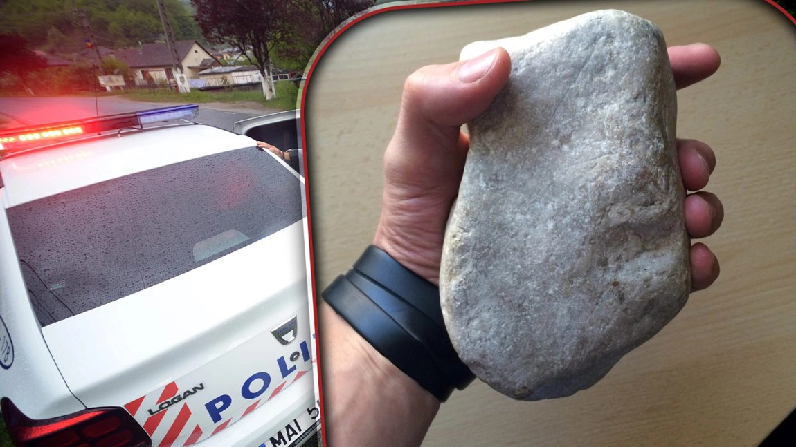 Îți stă mintea în loc! Un ieșean a fost la un pas de a-și executa vecinul cu o piatră: „Persoana vătămată a căzut la sol”