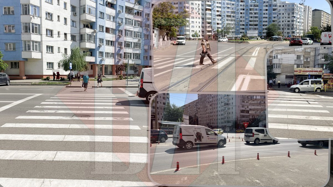 O trecere pentru pietoni importantă va fi semaforizată în apropiere de rond Zimbru – FOTO